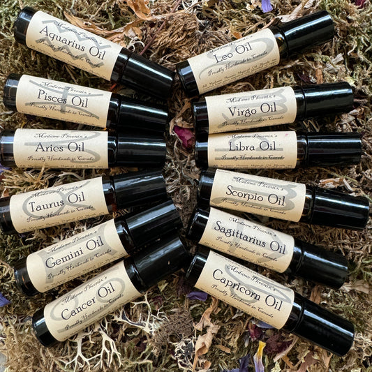 Zodiac Magic Astrological Sun Sign Roller Oil Magical Perfume