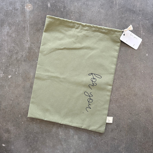 Reusable Gift Bag - Olive For You